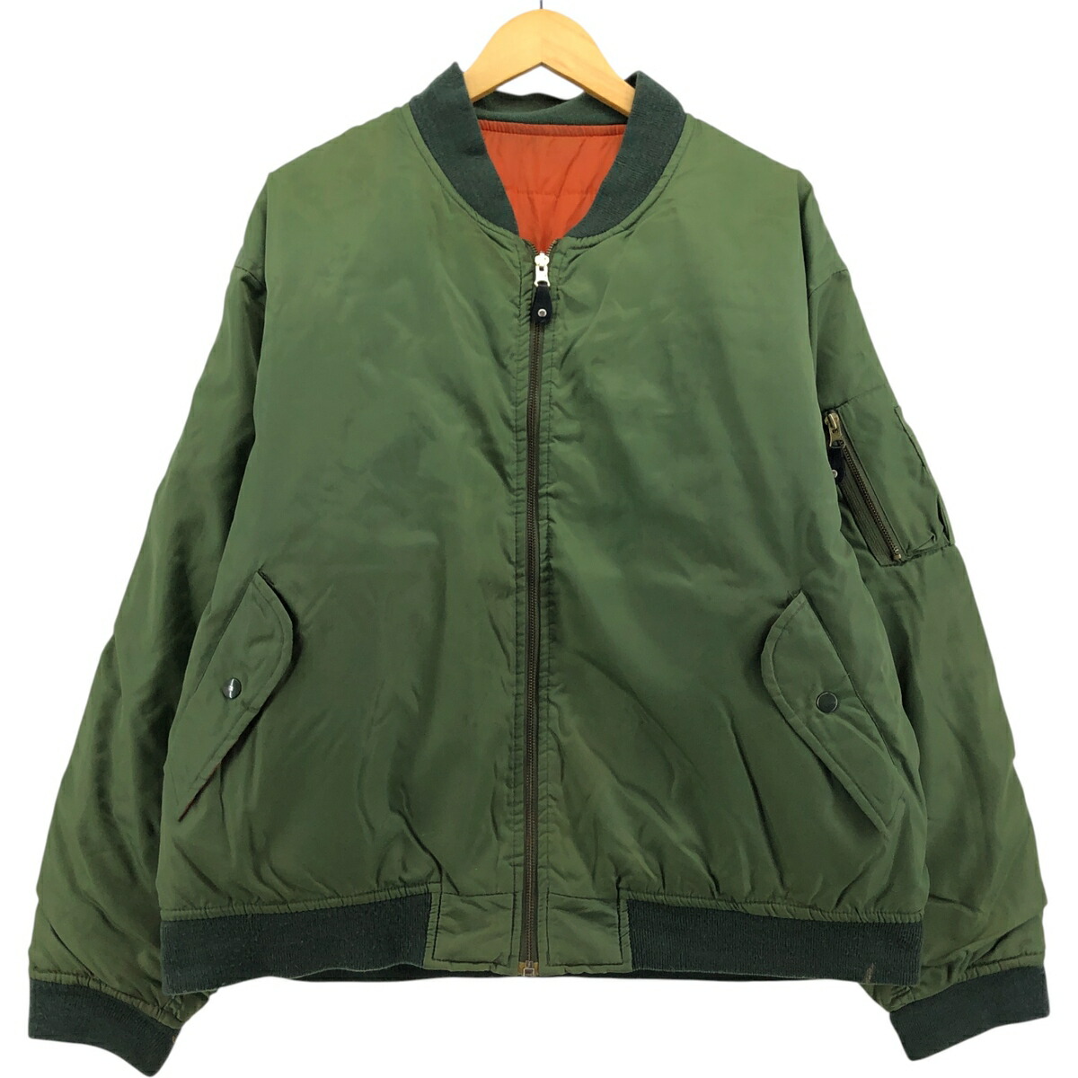 古着 民間品 SIERRA PACIFIC MA-1タイプ ミリタリー フライトジャケット メンズM相当 ヴィンテージ /eaa581796 【中古】 【250918】 【SS2603_10】