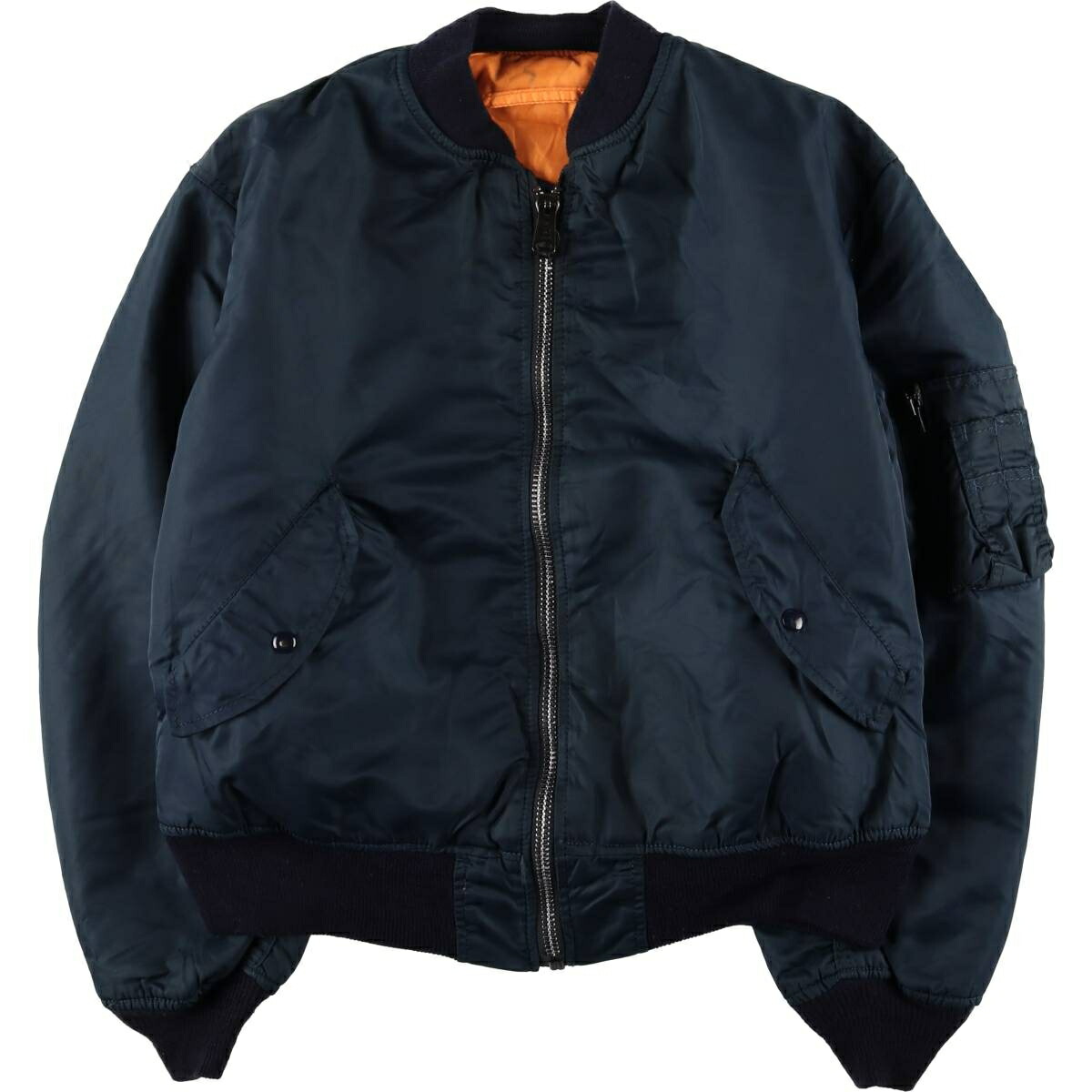 古着 民間品 Fashion Park MA-1タイプ 中綿入り ミリタリー フライトジャケット メンズL相当 /eaa581918 【中古】 【250914】 【SS2603_10】