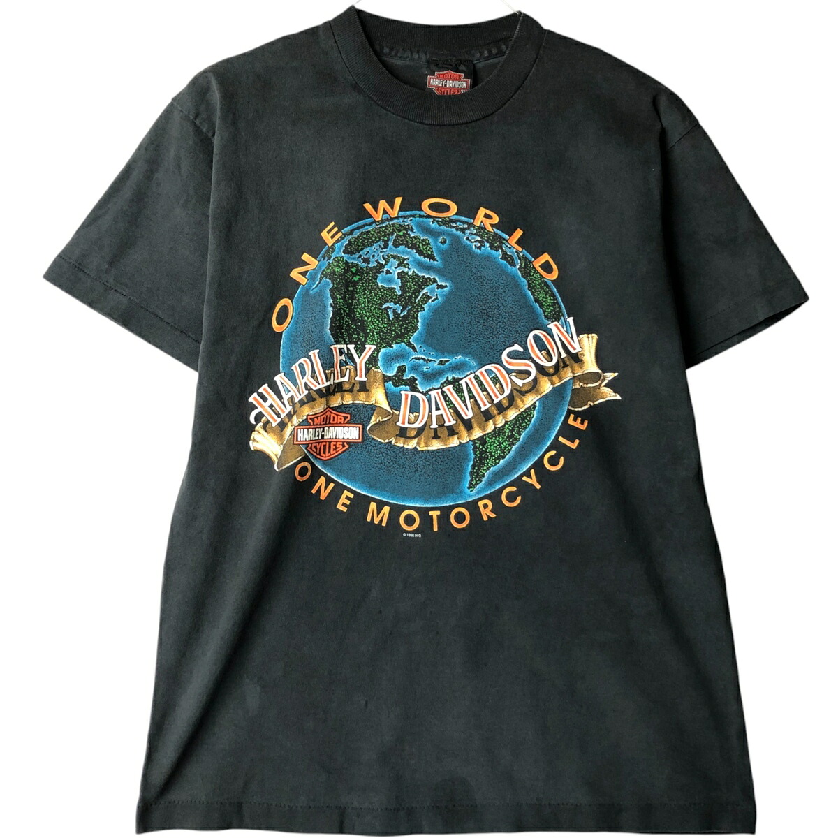 古着 90'S ハーレーダビッドソン Harley-Davidson モーターサイクル バイクTシャツ USA製 メンズM相当 ヴィンテージ /eaa582056 【中古】 【250907】 【NH-2508】
