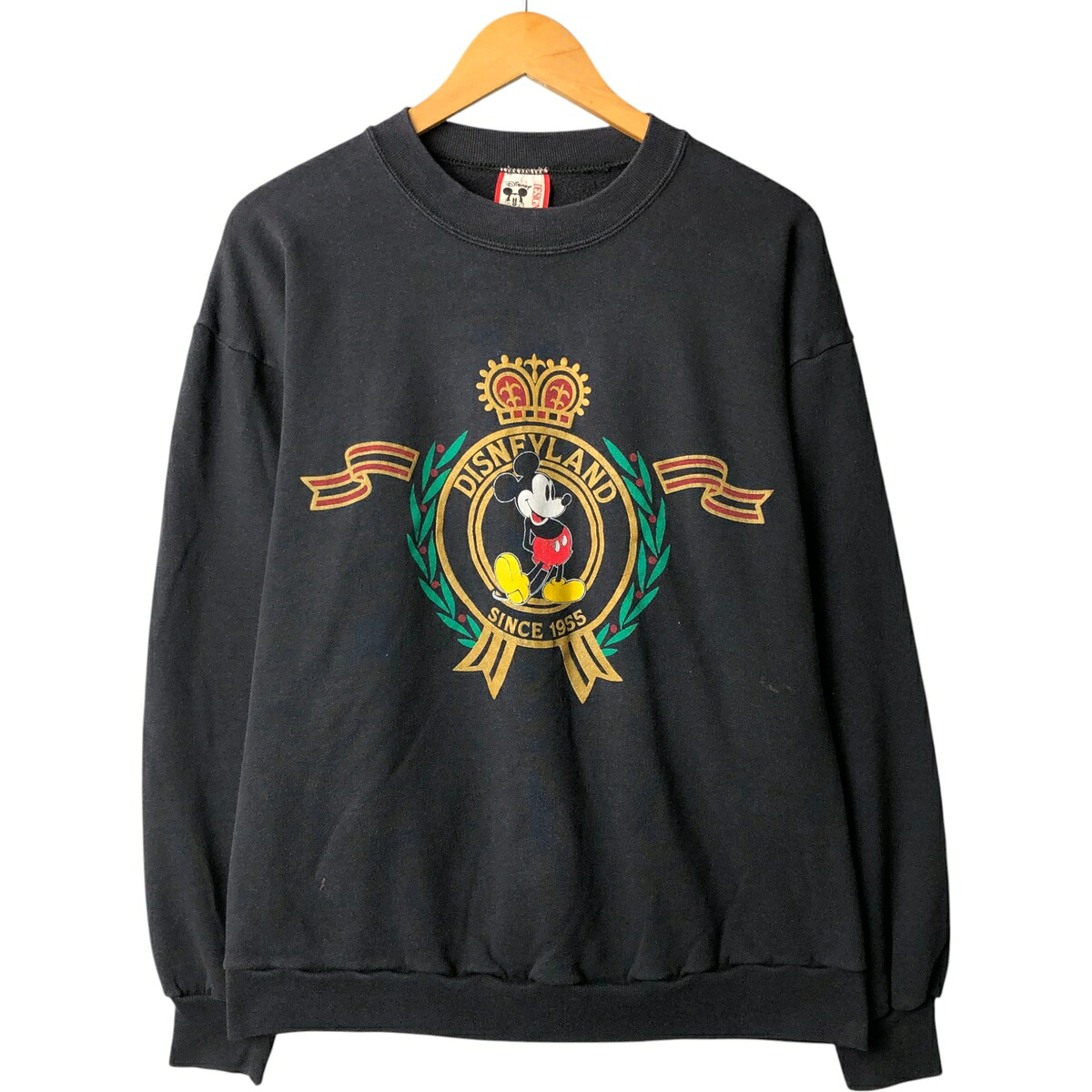 古着 90'S MICKEY MOUSE ミッキーマウス キャラクタースウェットシャツ トレーナー USA製 メンズXL相当 ヴィンテージ /eaa582295 【中古】 【250920】 【SS2603_10】