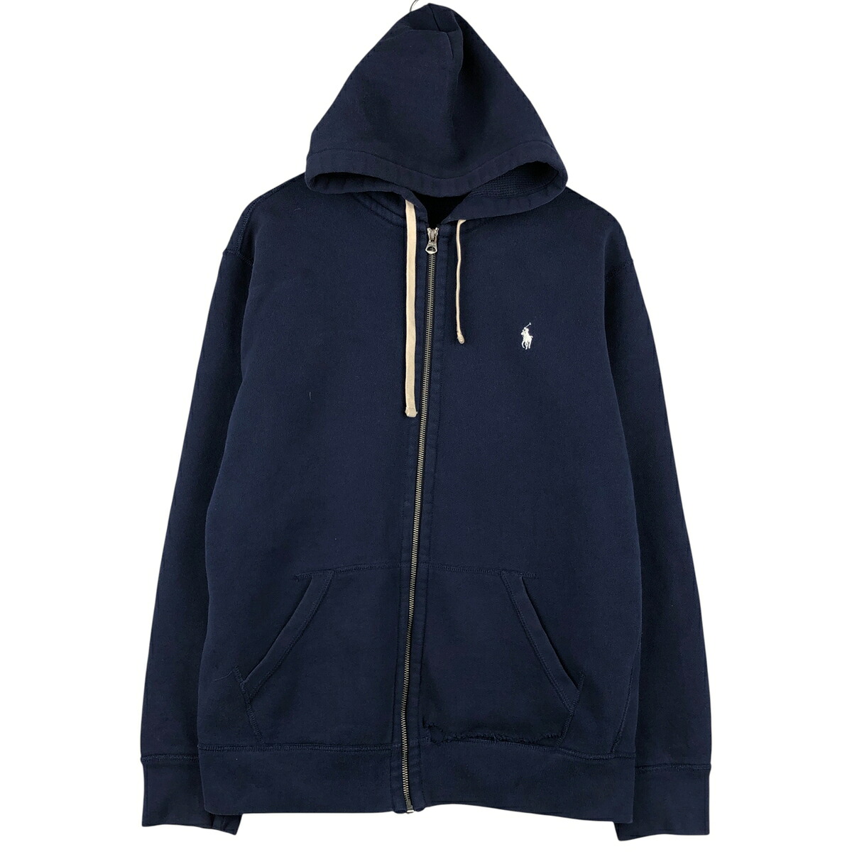 古着 ラルフローレン Ralph Lauren POLO RALPH LAUREN スウェットフルジップパーカー メンズXL相当 /eaa582496 【中古】 【251223】 ネイビー系 春夏秋冬