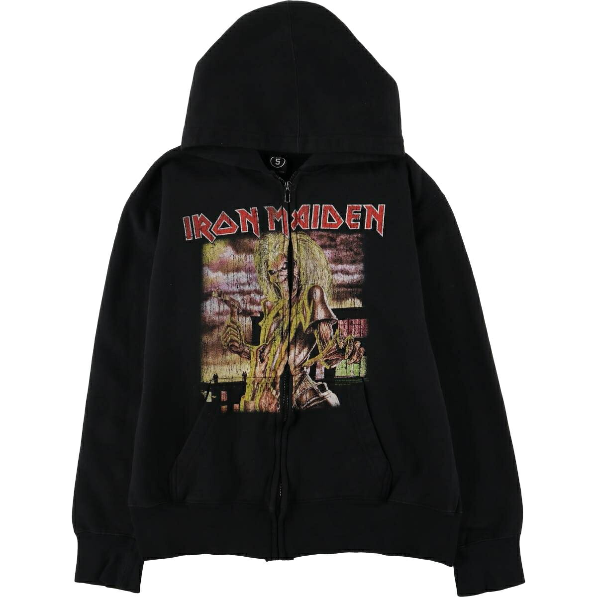 古着 00'S IRON MAIDEN アイアンメイデン バンド スウェットフルジップパーカー メンズS相当 /eaa582797 【中古】 【250918】 【Elulu/エルル】 【SS2606_30｜古着屋JAM
