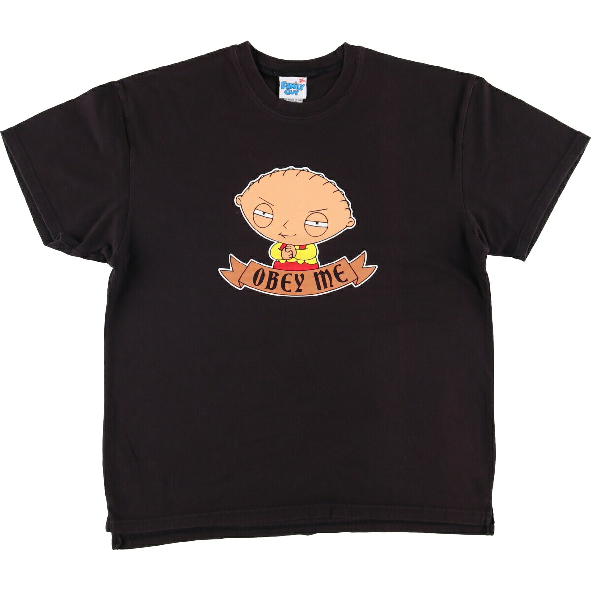 古着 00'S FAMILY GUY ファミリーガイ アニメ キャラクタープリントTシャツ メンズM相当 /eaa582975 【中古】 【250914】