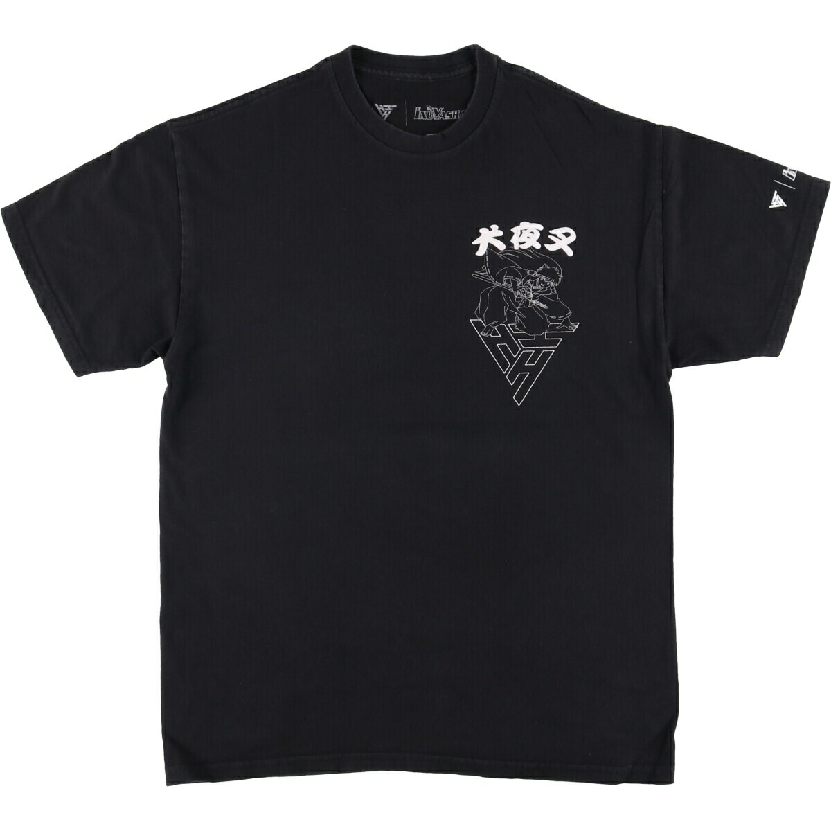古着 INUYASHA 犬夜叉 アニメ キャラクタープリントTシャツ メンズM相当 /eaa582984 【中古】 【250914】