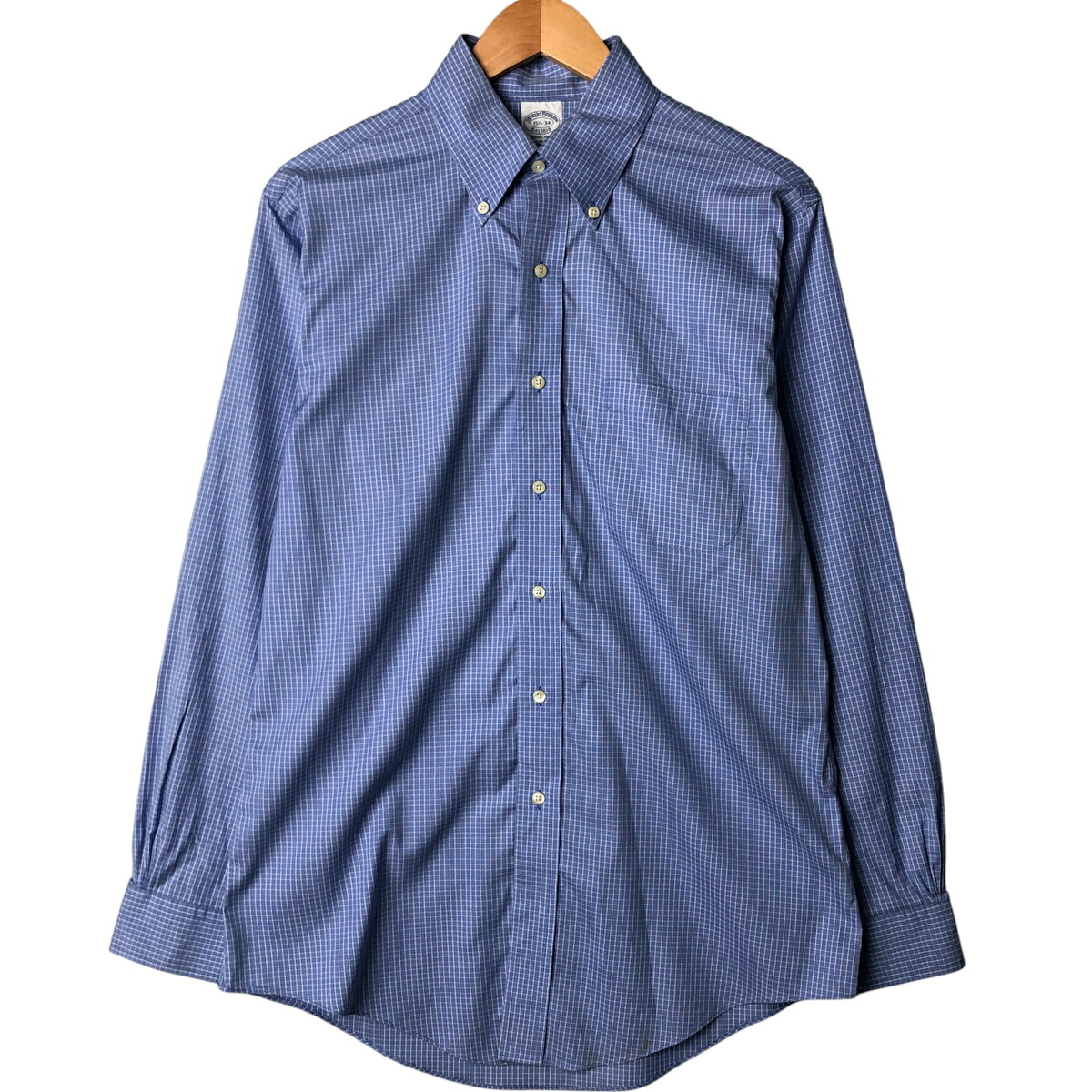 古着 ブルックスブラザーズ Brooks Brothers Est.1818 長袖 ボタンダウンチェックシャツ メンズM相当 /eaa583734 【中古】 【250918】 【SS2603_10】