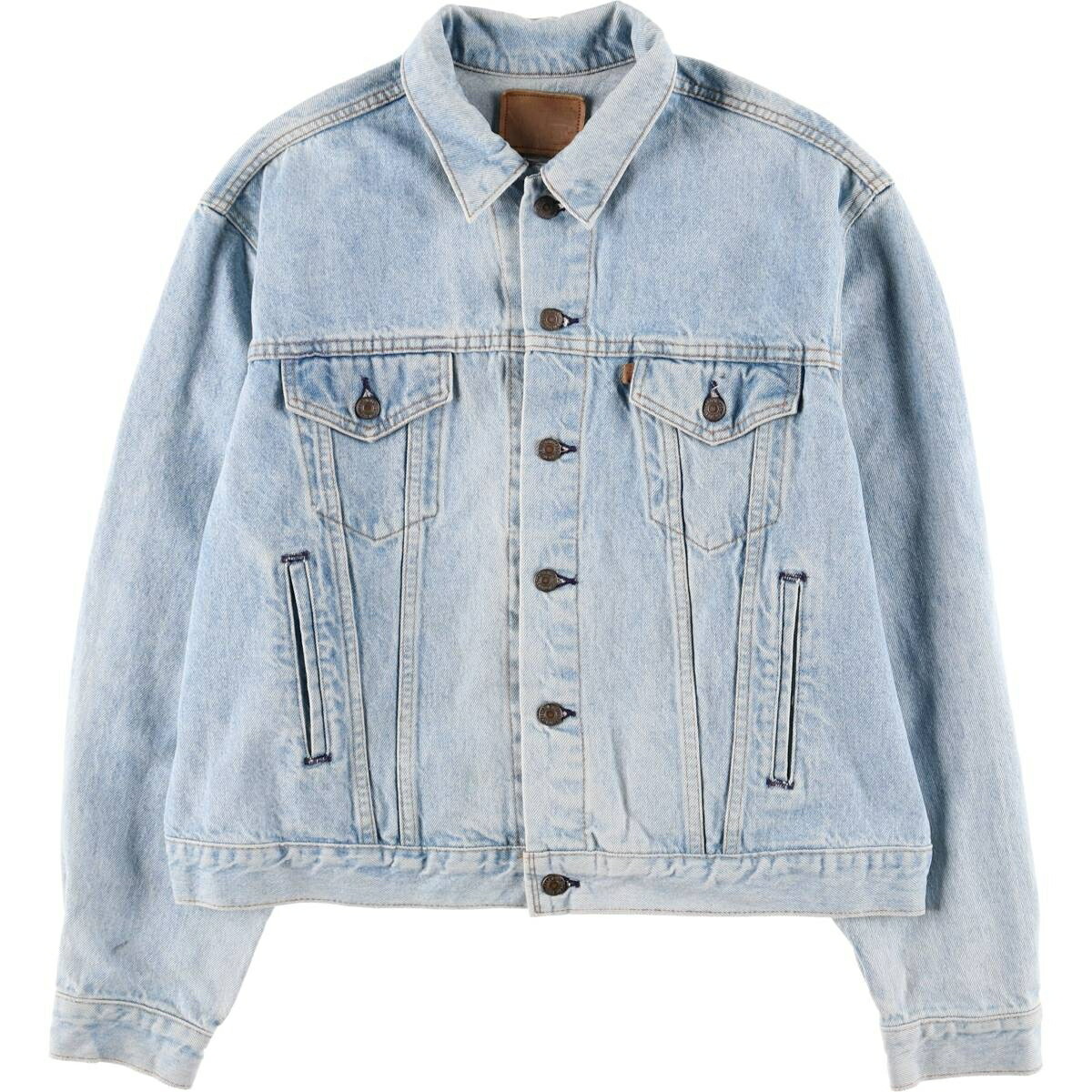 古着 90'S リーバイス Levi's 73549-0214 デニムジャケット Gジャン USA製 メンズXXL相当 ヴィンテージ /eaa584022 【中古】 【250920】 【SS2603_10】