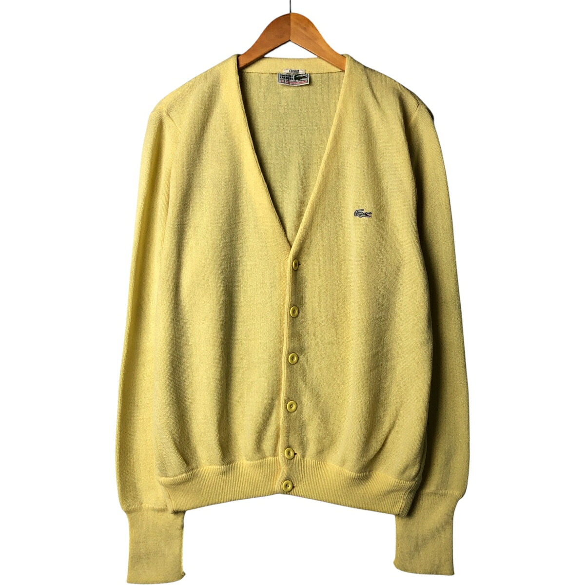 古着 80'S ラコステ LACOSTE CHEMISE フレンチラコステ ニットカーディガン ヴィンテージ /eaa584623 【中古】 【250922】 【SS2606_30｜古着屋JAM