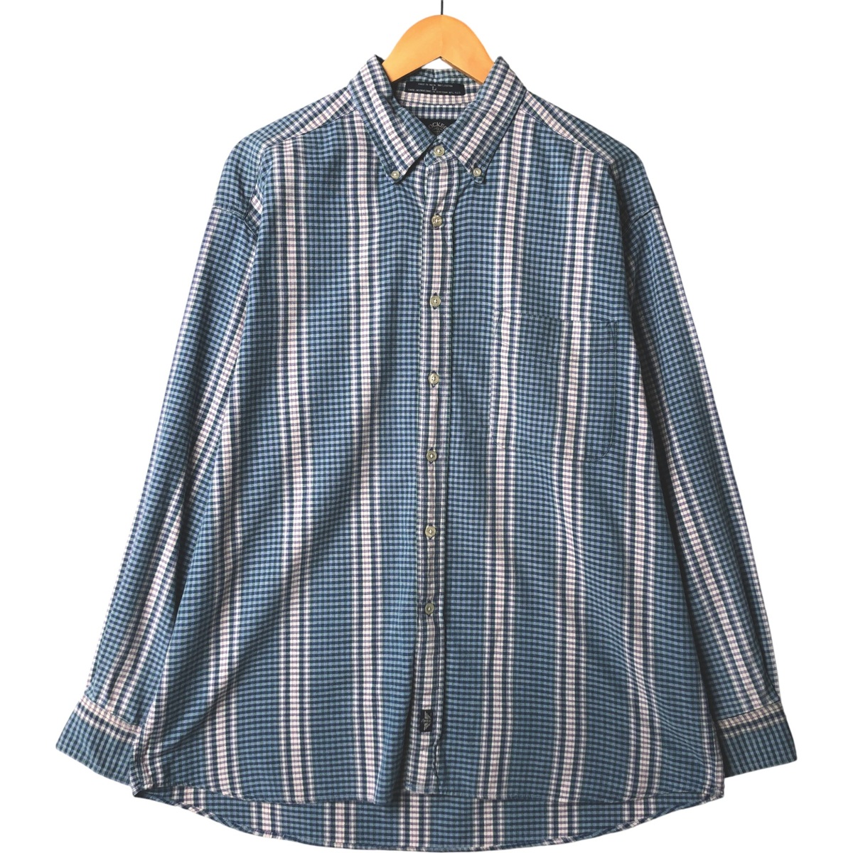 古着 ドッカーズ DOCKERS 長袖 ボタンダウンチェックシャツ メンズL相当 /eaa584684 【中古】 【250922】 【SS2603_10】