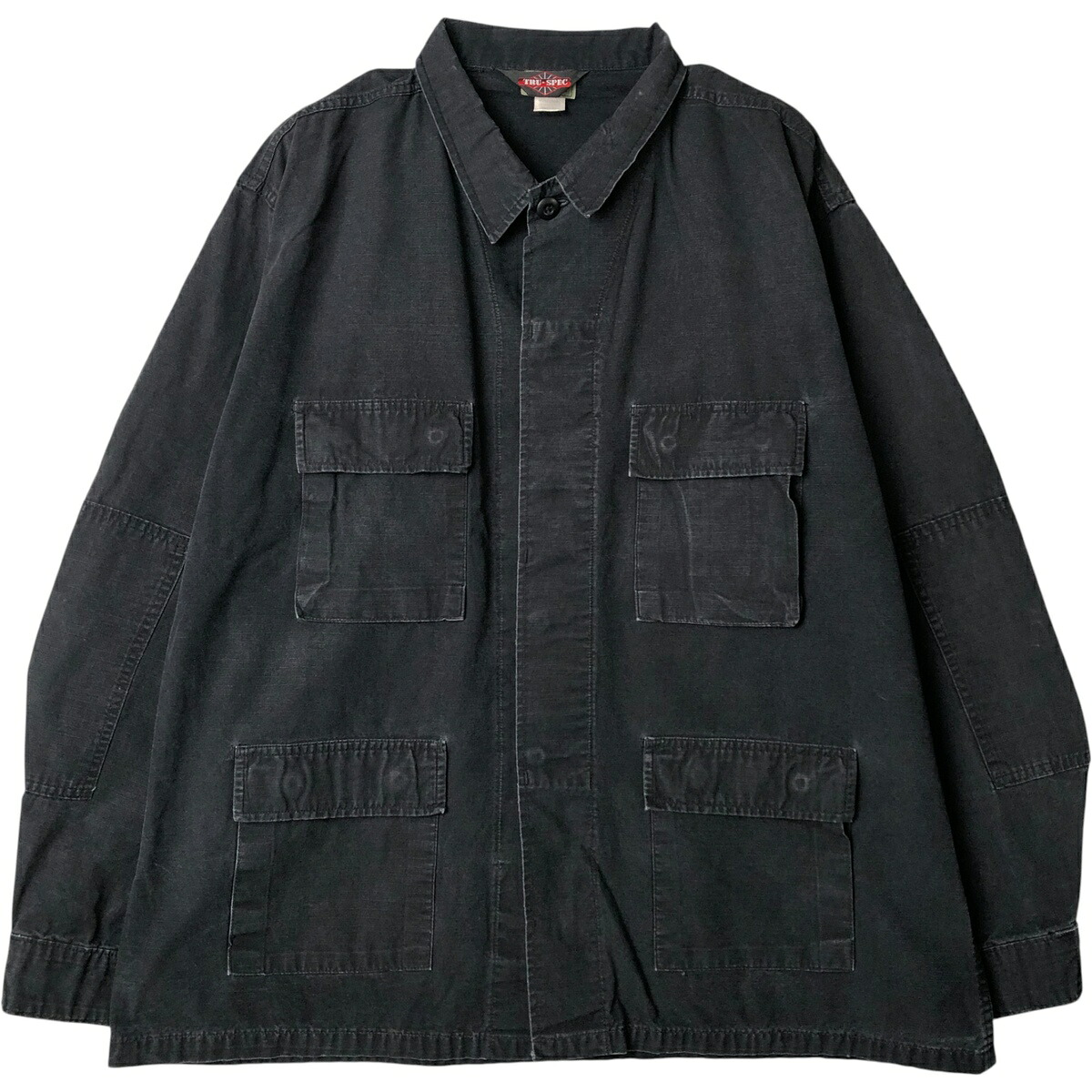 古着 民間品 トゥルースペック TRU-SPEC リップストップ ミリタリージャケット メンズXL相当 /eaa584914 【中古】 【250919】 【NH-2508】 【SS2603_10】