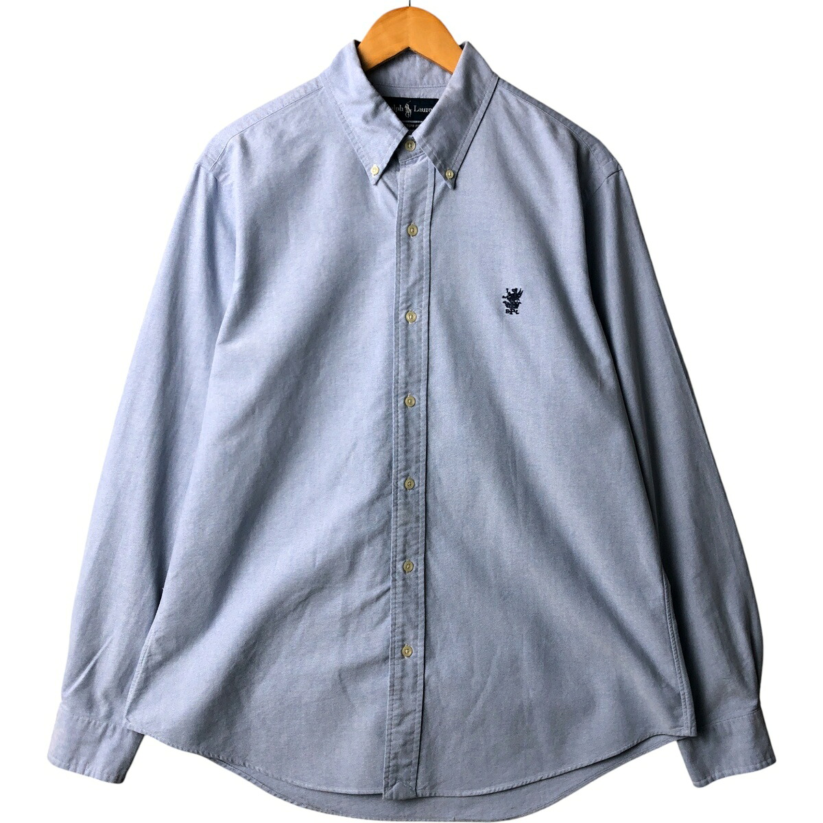 古着 ラルフローレン Ralph Lauren CUSTOM FIT 長袖 ボタンダウンシャツ メンズL相当 /eaa584957 【中古】 【250915】 【ss2601_10】