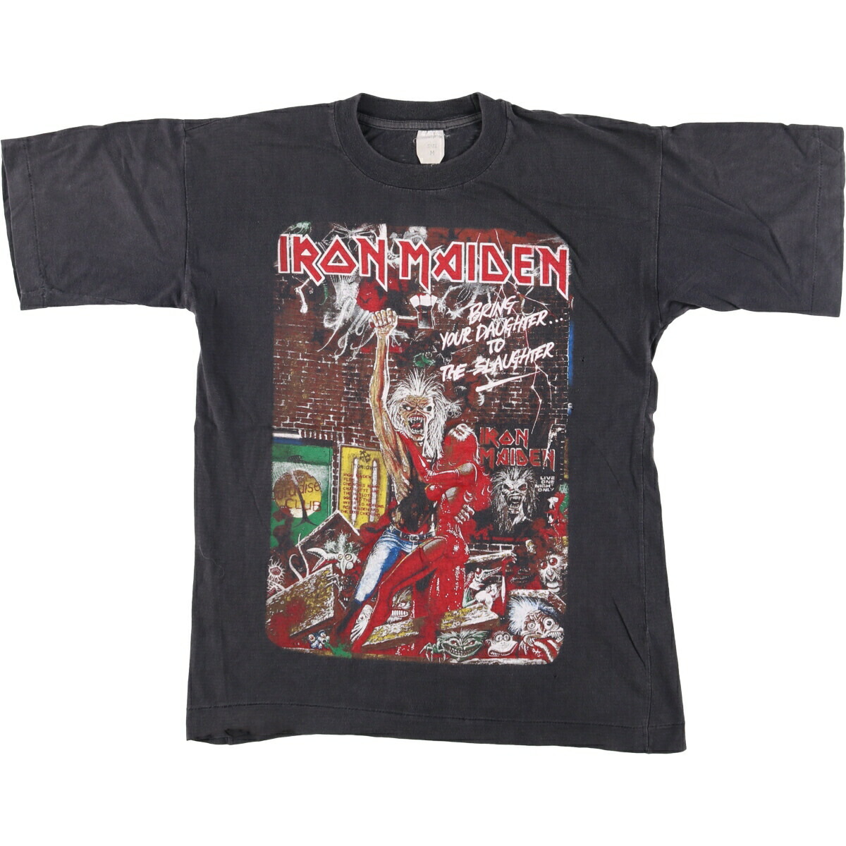 古着 IRON MAIDEN アイアンメイデン 五分袖 バンドTシャツ バンT メンズM相当 /eaa585055 【中古】 【251002】 【SS2606_30｜古着屋JAM