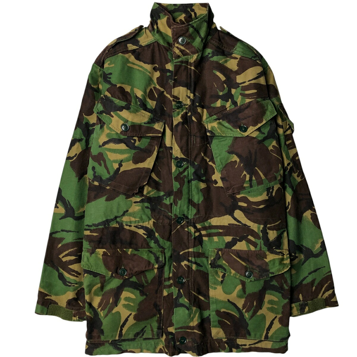 古着 イギリス軍 迷彩柄 ミリタリースモックジャケット 180/96 メンズM相当 /eaa585182 【中古】 【251006】 【NH-2508】 【SS2606_30|古着屋JAM