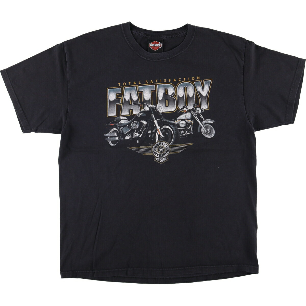 古着 ハーレーダビッドソン Harley-Davidson 鷲柄 イーグル柄 モーターサイクル バイクTシャツ USA製 メンズL相当 /eaa585327 【中古】 【251003】