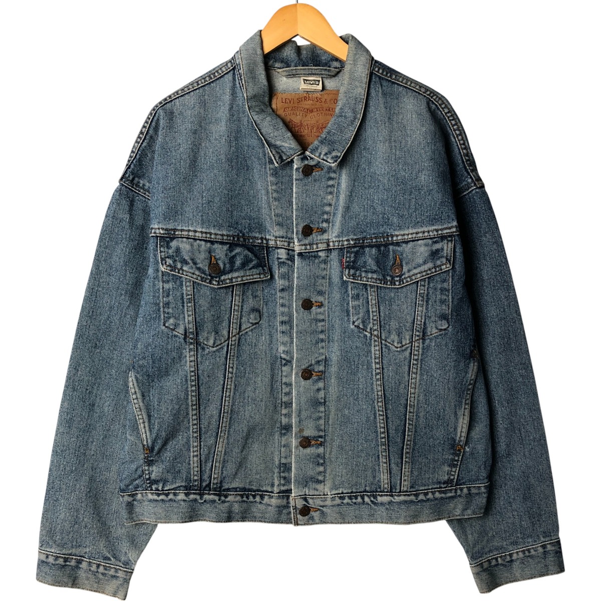 古着 90'S リーバイス Levi's 70598-4891 デニムジャケット Gジャン カナダ製 メンズL相当 ヴィンテージ /eaa585628 【中古】 【250929】 【SS2603_10】