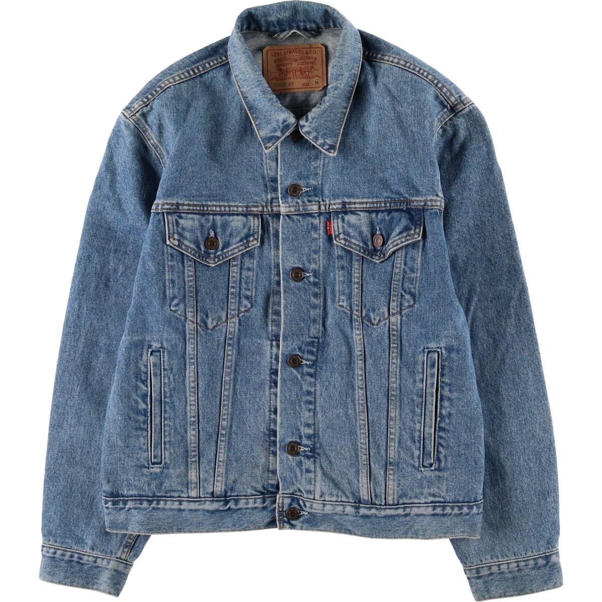 古着 90'S リーバイス Levi's 70503-0216 デニムジャケット Gジャン メンズM相当 ヴィンテージ /eaa585659 【中古】 【251019】 【KL2510_第2弾_随時】 【SS2603_10】 ブルー系 春秋冬