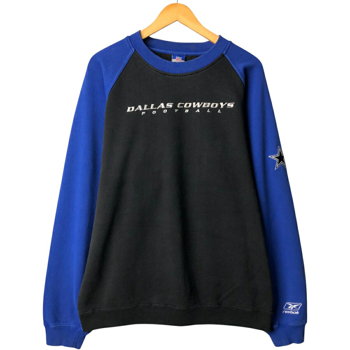 古着 リーボック Reebok NFL DALLAS COWBOYS ダラスカウボーイズ スウェットシャツ トレーナー メンズM相当 ヴィンテージ /eaa586659 【中古】 【251006】 【SS2603_10】