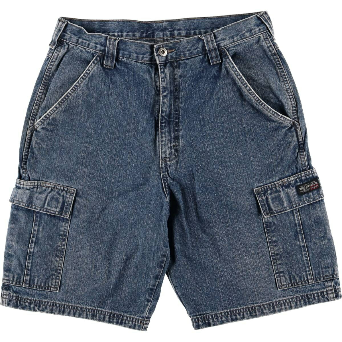 古着 WRG JEAN CO デニム カーゴショーツ ハーフパンツ メンズw34相当 /eaa586960 【中古】 【251004】