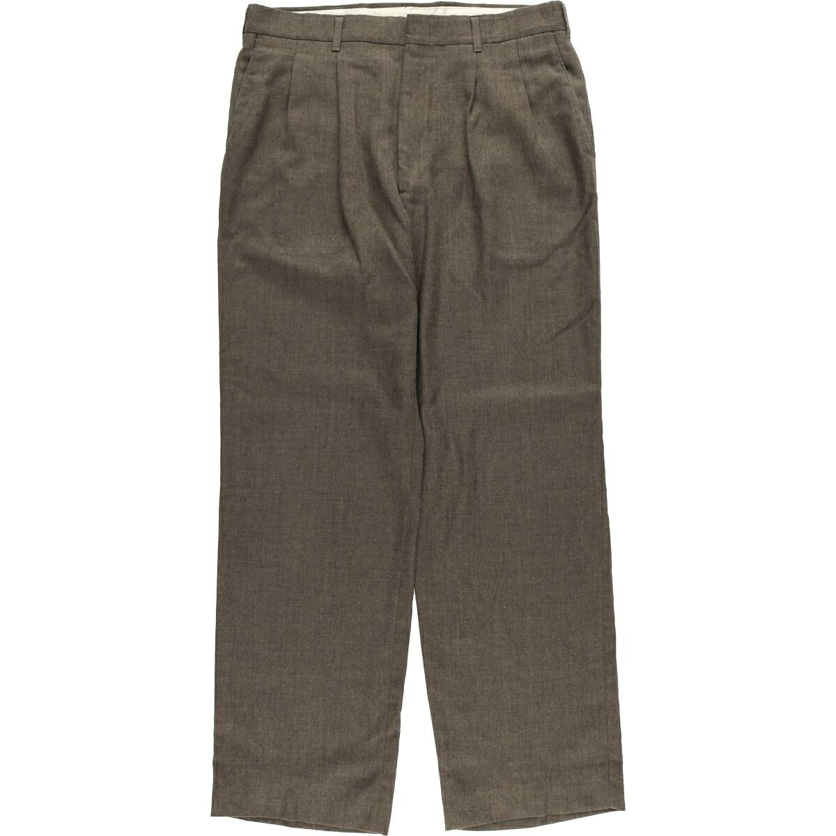 古着 ハガー HAGGAR ツータック スラックスパンツ USA製 メンズw34相当 /eaa587000 【中古】 【251005】 【SS2603_10】