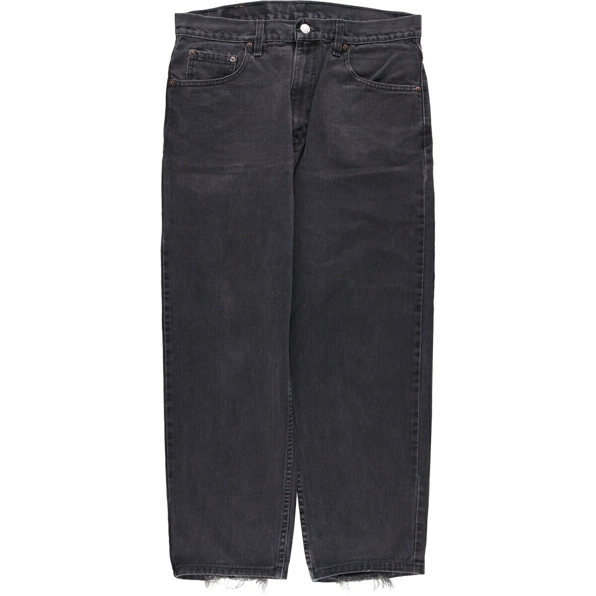 古着 90'S リーバイス Levi's 550 RELAXED FIT TAPERED LEG ブラックデニム テーパードデニムパンツ カナダ製 メンズw34相当 ヴィンテージ /eaa587444 【中古】 【251011】 【SS2606_30｜古着屋JAM