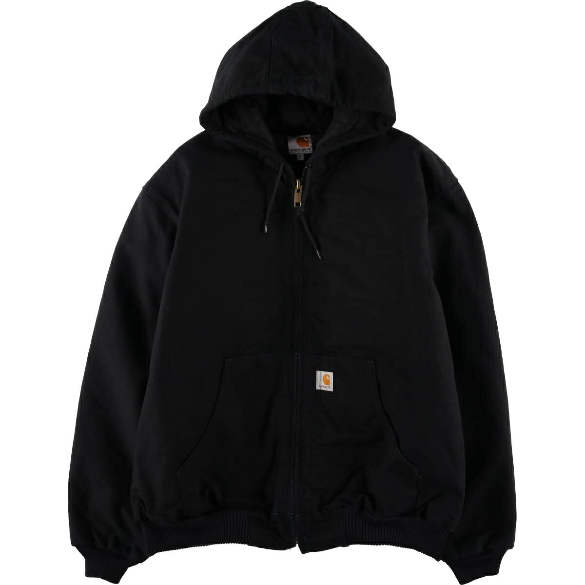 古着 カーハート Carhartt アクティブジャケット 中綿入り ダックフルジップパーカー USA製 メンズXL相当 /eaa587890 【中古】 【251010】 【KL2510_第1弾_随時】 【SS2603_10】