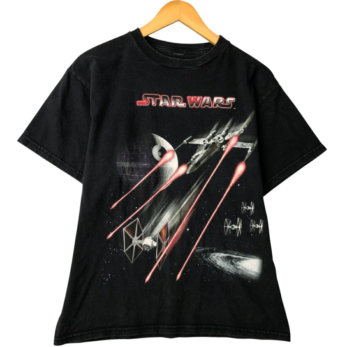 古着 STAR WARS スターウォーズ 映画 ムービーTシャツ メンズM相当 /eaa588317 【中古】 【251017】 ブラック系 春夏秋