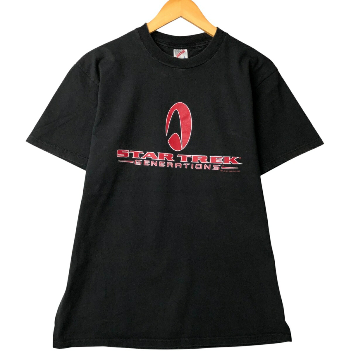 古着 90'S ジャージーズ Jerzees STAR TREK スタートレック 映画 ムービーTシャツ USA製 メンズL相当 ヴィンテージ /eaa588330 【中古】 【251017】