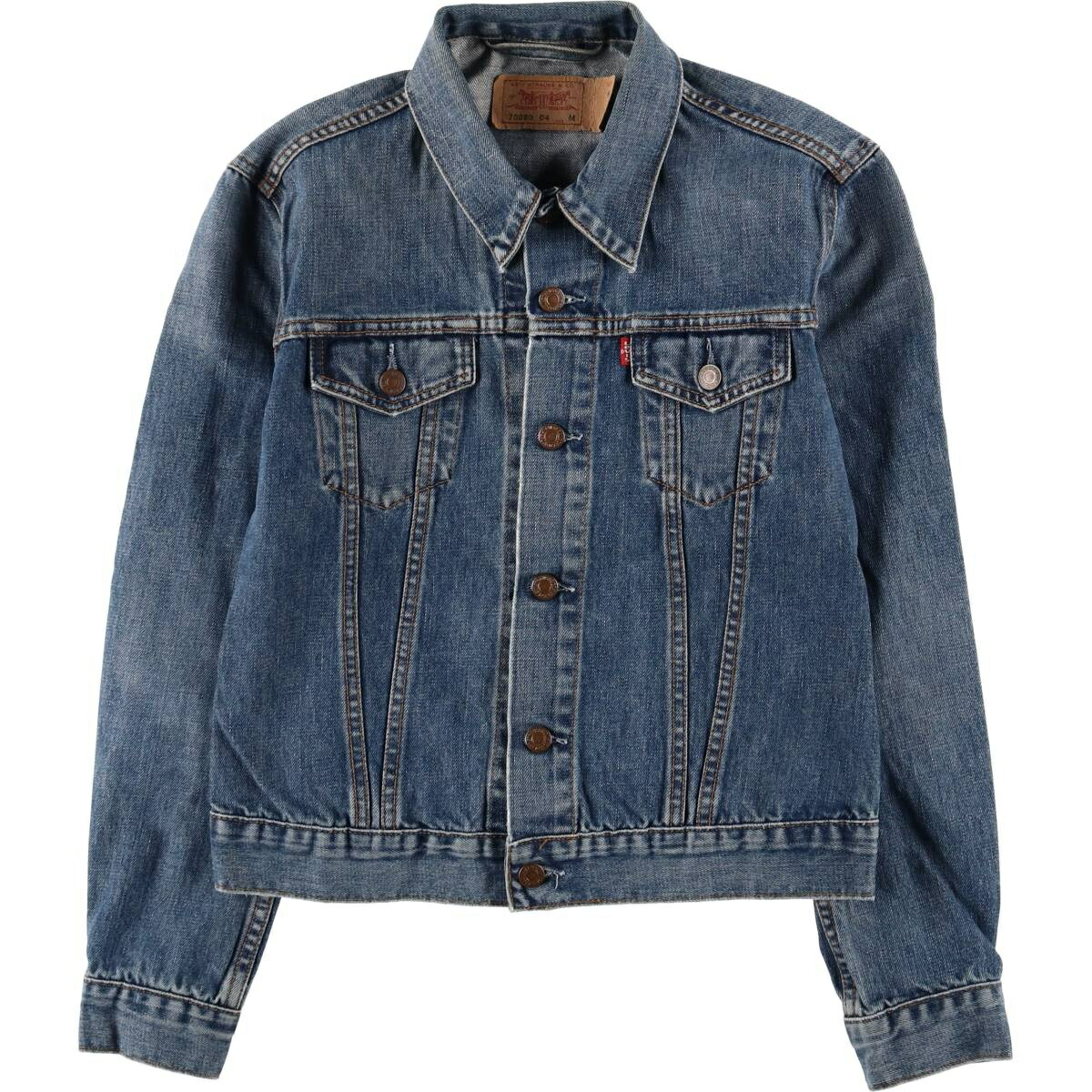 古着 リーバイス Levi's 70590-04 ユーロモデル デニムジャケット Gジャン メンズM相当 /eaa588411kl 【中古】 【251018】 【KL2510_第2弾_随時】 【SS2603_10】 ブルー系 春秋冬