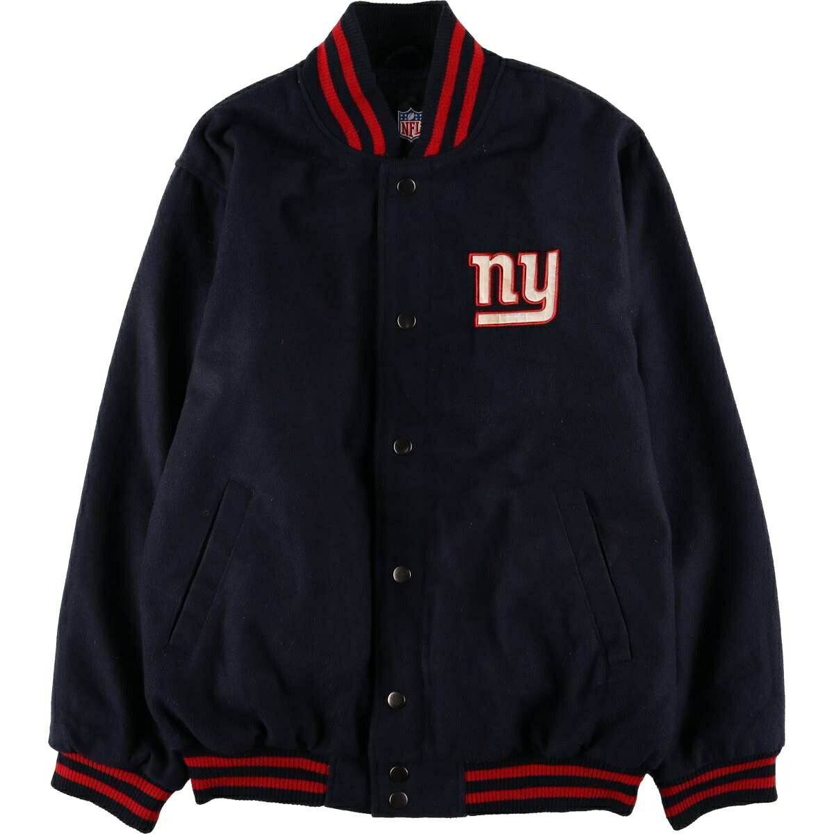 古着 NFL NEWYORK GIANTS ニューヨークジャイアンツ 中綿入り スタジャン アワードジャケット バーシティジャケット メンズL相当 /eaa588420 【中古】 【251012】 【SS2603_10】