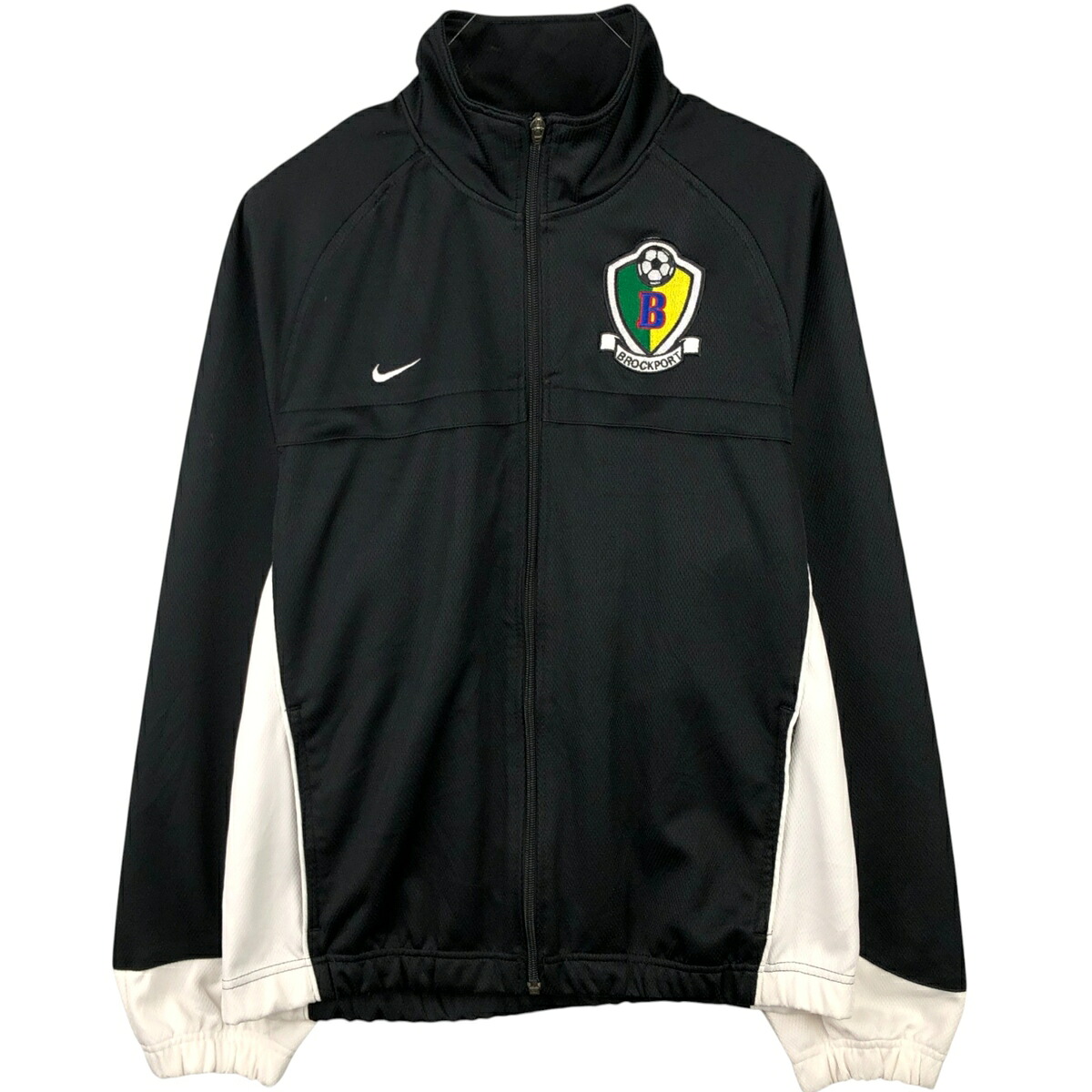 古着 00'S ナイキ NIKE TEAM カレッジ ジャージ トラックジャケット メンズL相当 /eaa588764 【中古】 【251017】 【NH-2508】 【SS2603_10】 ブラック系 春秋冬