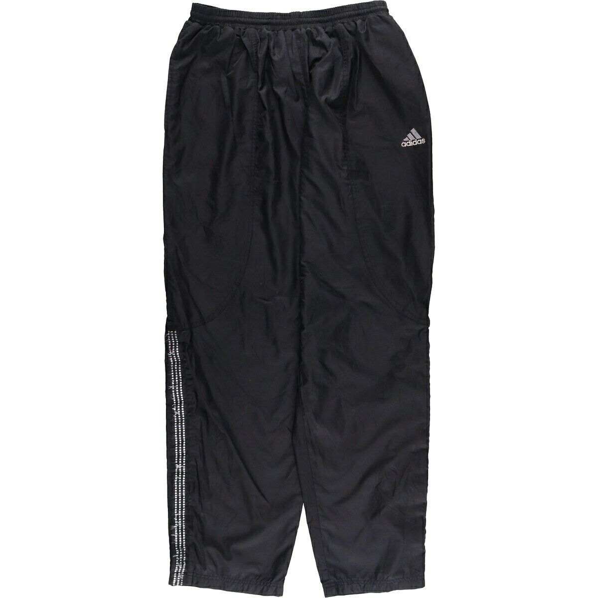 古着 90'S アディダス adidas ウォームアップパンツ ナイロンパンツ シャカシャカパンツ メンズL相当 ヴィンテージ /eaa588918 【中古】 【251017】 【SS2606_30|古着屋JAM