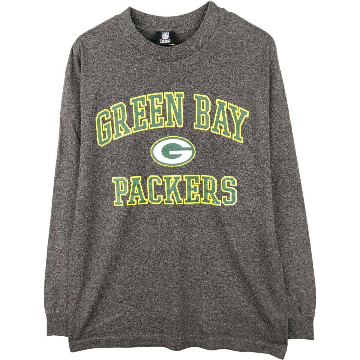 古着 NFL GREEN BAY PACKERS グリーンベイパッカーズ ロングTシャツ ロンT メンズM相当 /eaa589081 【中古】 【251017】 【NH-2508】 【SS2603_10】