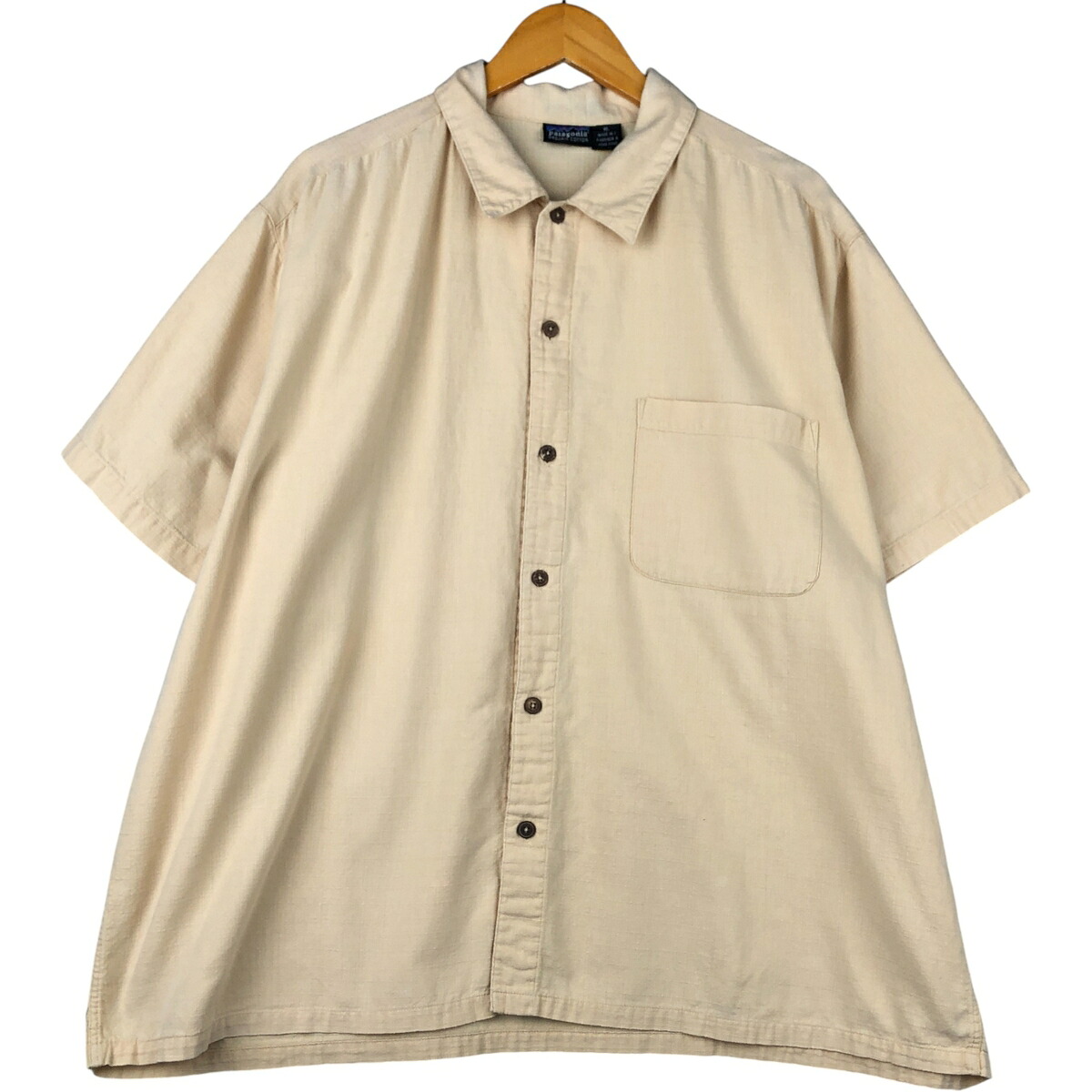 古着 パタゴニア Patagonia ORGANIC COTTON オーガニックコットン 半袖シャツ ボックスシャツ メンズXL相当 /eaa589303 【中古】 【251021】