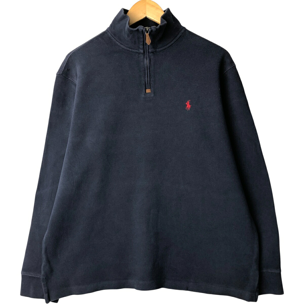 古着 ラルフローレン Ralph Lauren POLO by Ralph Lauren ハーフジップスウェットシャツ トレーナー メンズL相当 /eaa590093 【中古】 【251031】 【SS2606_10】｜古着屋JAM