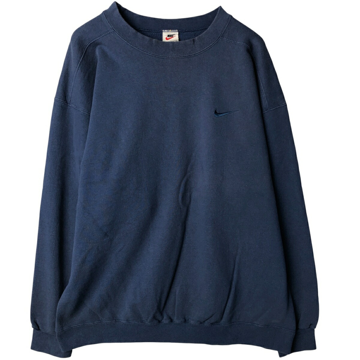 古着 90'S ナイキ NIKE ワンポイントロゴスウェットシャツ トレーナー USA製 メンズXL相当 ヴィンテージ /eaa590152 【中古】 【251107】 【NH-2508】