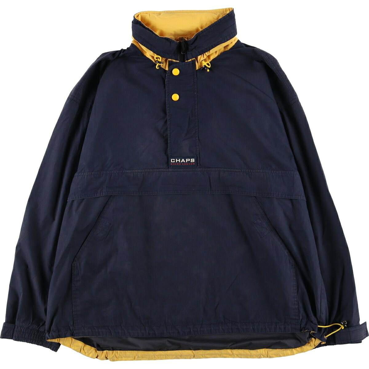 古着 ラルフローレン Ralph Lauren CHAPS チャップス アノラックジャケット メンズXL相当 /eaa590396 【中古】 【251115】 【SS2603_10】 ネイビー系 春秋冬
