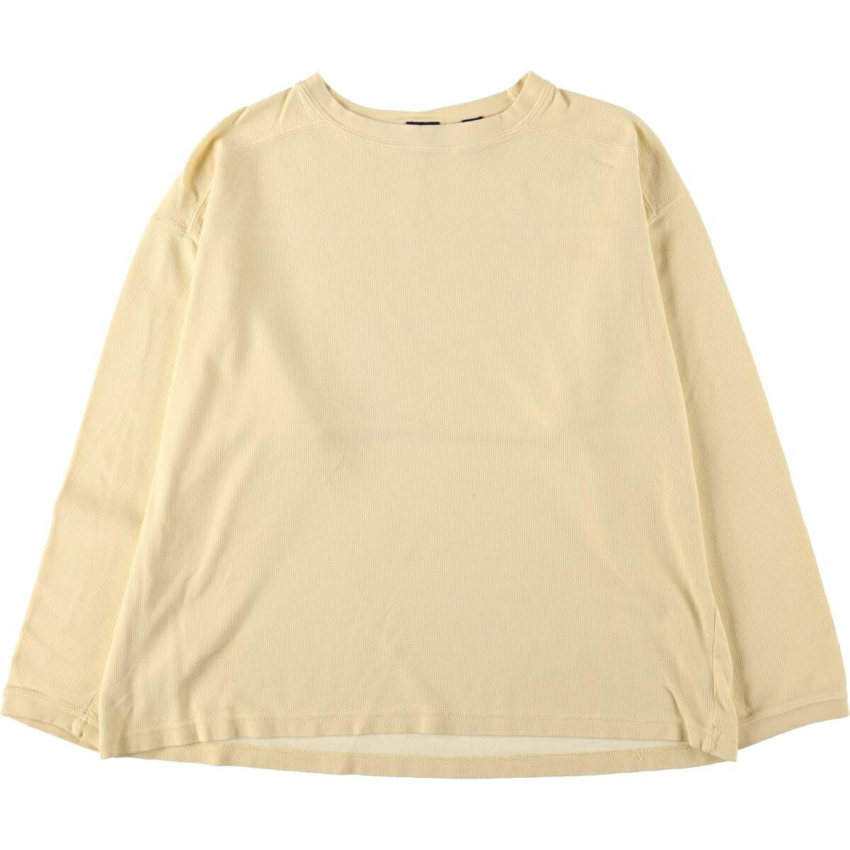 古着 90'S ギャップ GAP オールドギャップ サーマルロングTシャツ USA製 メンズM相当 ヴィンテージ /eaa590405 【中古】 【251027】 【SS2603_10】 イエロー系 春夏秋