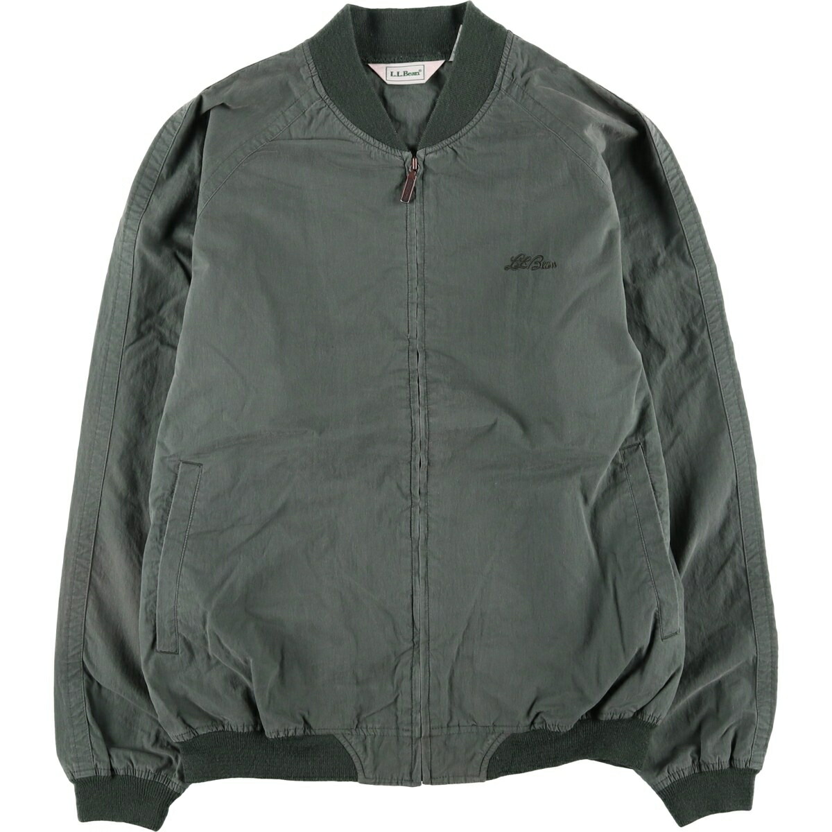 古着 90~00'S エルエルビーン L.L.Bean コットンブルゾン メンズL相当 /eaa590618 【中古】 【251106】 【SS2603_10】 カーキ系 春秋冬