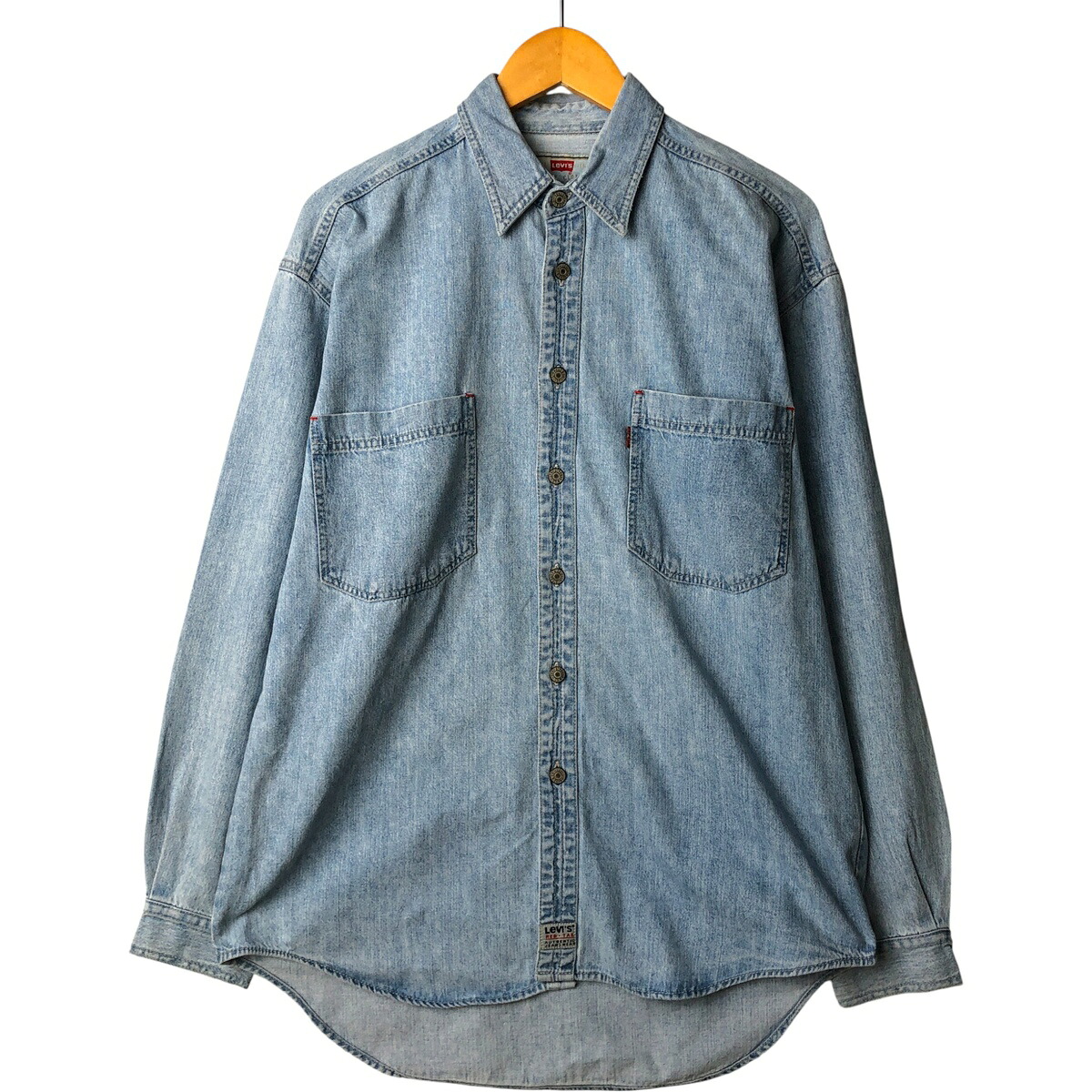 古着 リーバイス Levi's 長袖 デニムシャツ メンズM相当 /eaa590950 【中古】 【251108】