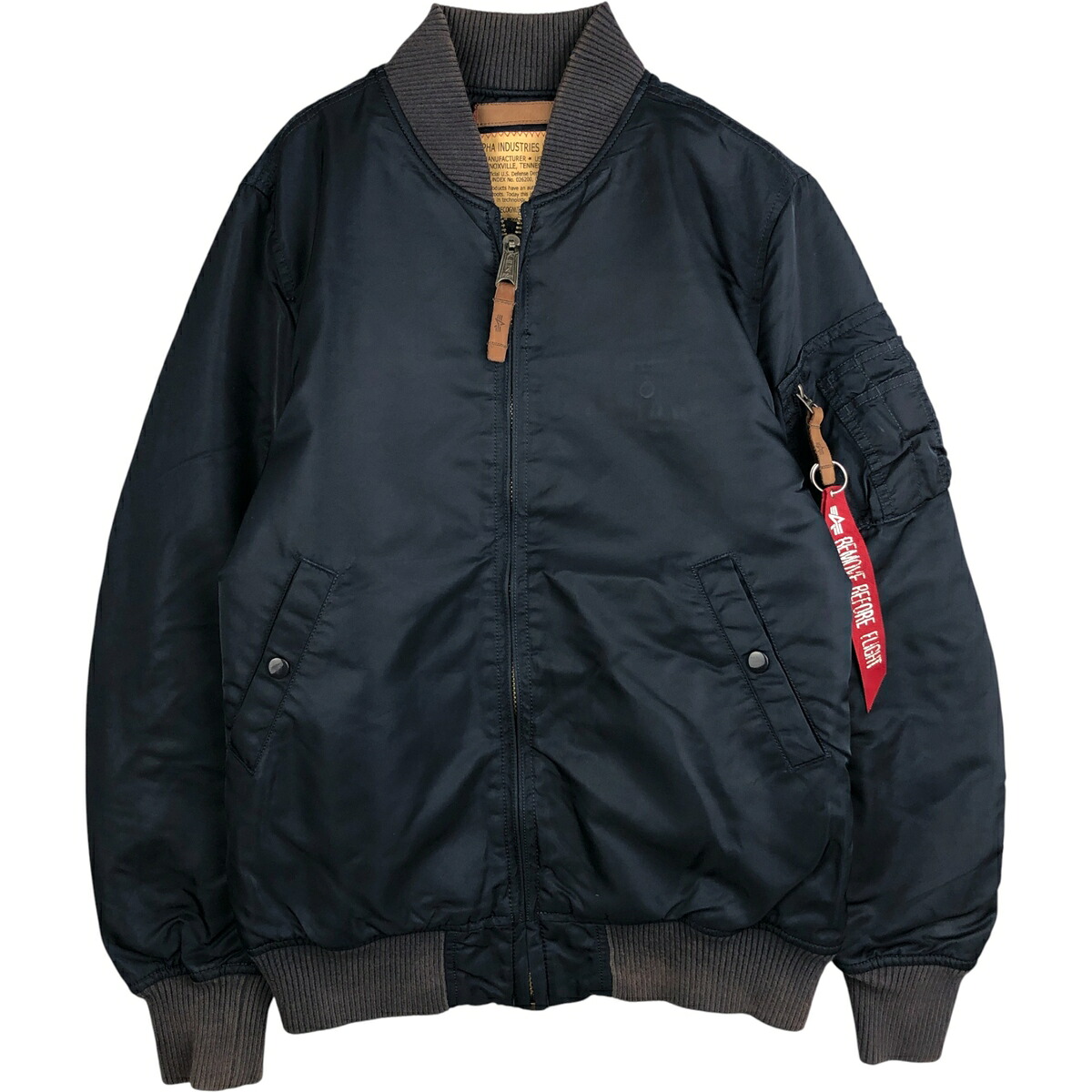 古着 民間品 アルファ ALPHA MA-1タイプ 中綿入り ミリタリー フライトジャケット メンズS相当 /eaa591182 【中古】 【251026】 【NH-2508】 【SS2606_30|古着屋JAM