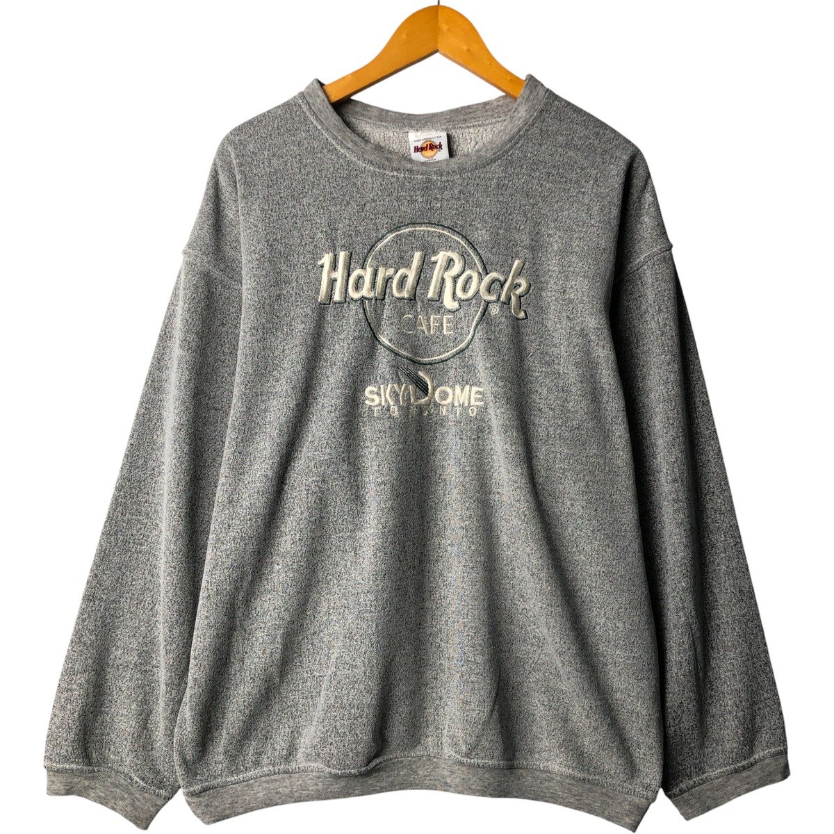 古着 90'S Hard Rock Cafe ハードロックカフェ アドバタイジング スウェットシャツ トレーナー カナダ製 メンズXL相当 ヴィンテージ /eaa591399 【中古】 【251103】 【SS2606_30｜古着屋JAM
