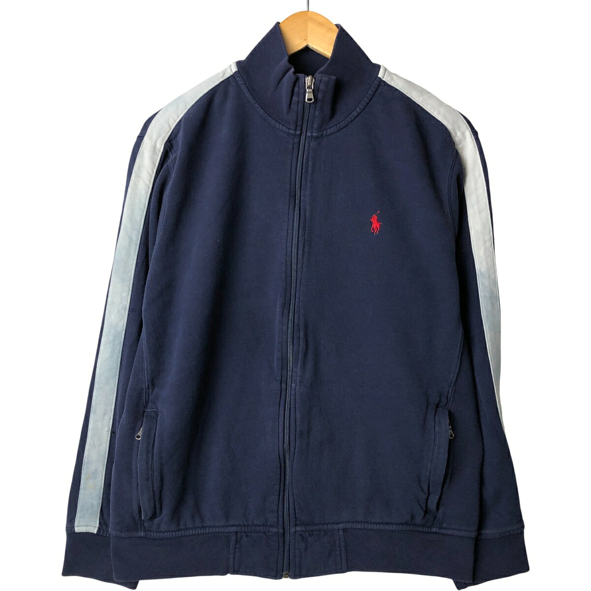 古着 ラルフローレン Ralph Lauren POLO by Ralph Lauren フルジップスウェットシャツ トレーナー メンズL相当 /eaa591859 【中古】 【251025】 ネイビー系 春夏秋冬