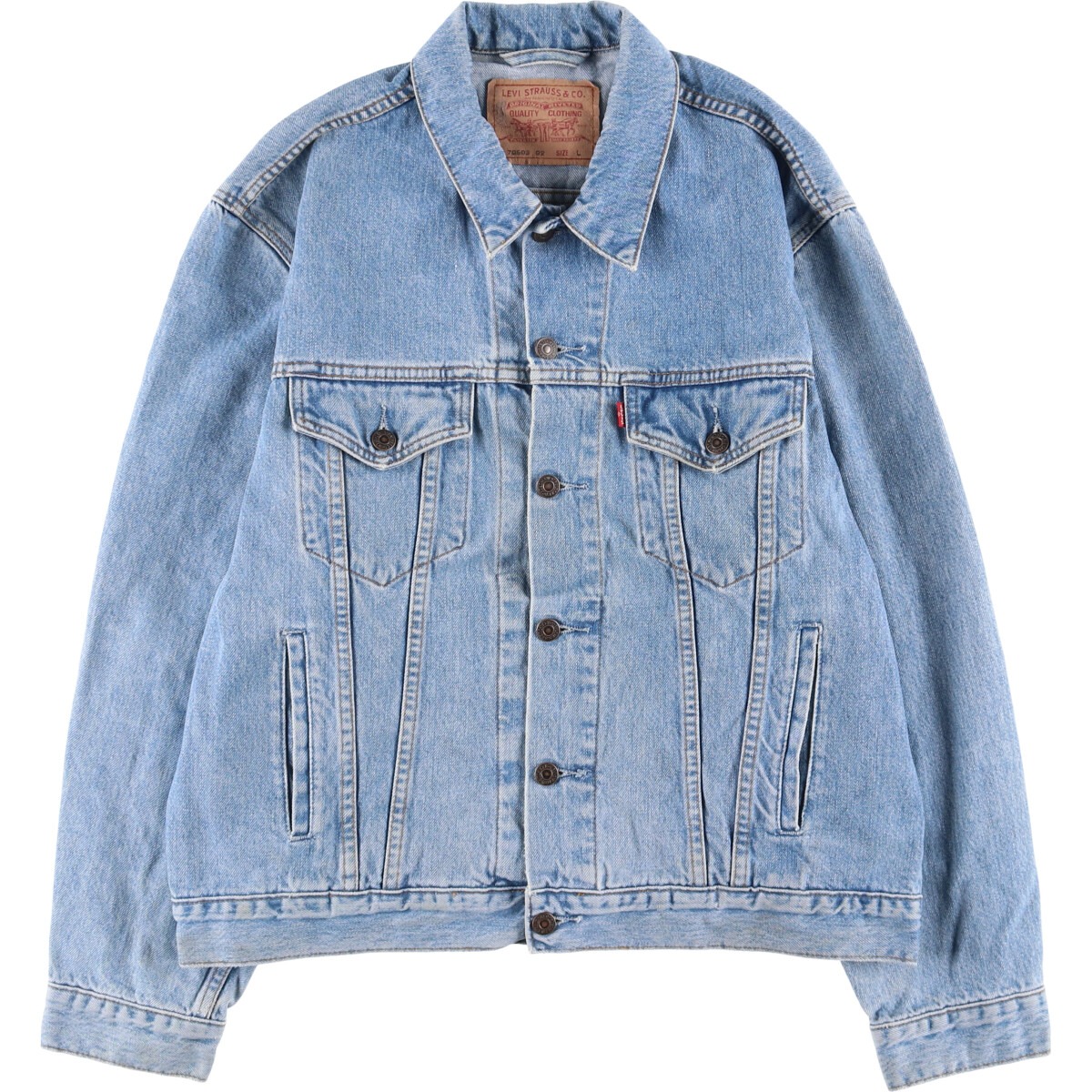 古着 90'S リーバイス Levi's 70503-02 ユーロモデル デニムジャケット Gジャン メンズL相当 ヴィンテージ /eaa592108 【中古】 【251027】 【SS2606_30|古着屋JAM