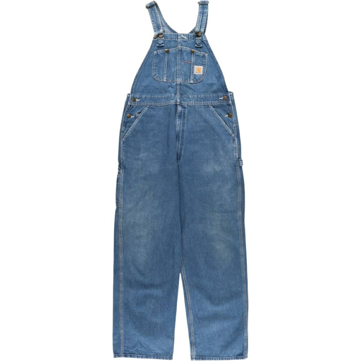 古着 カーハート Carhartt デニムオーバーオール メンズw38相当 /eaa593395 【中古】 【251117】