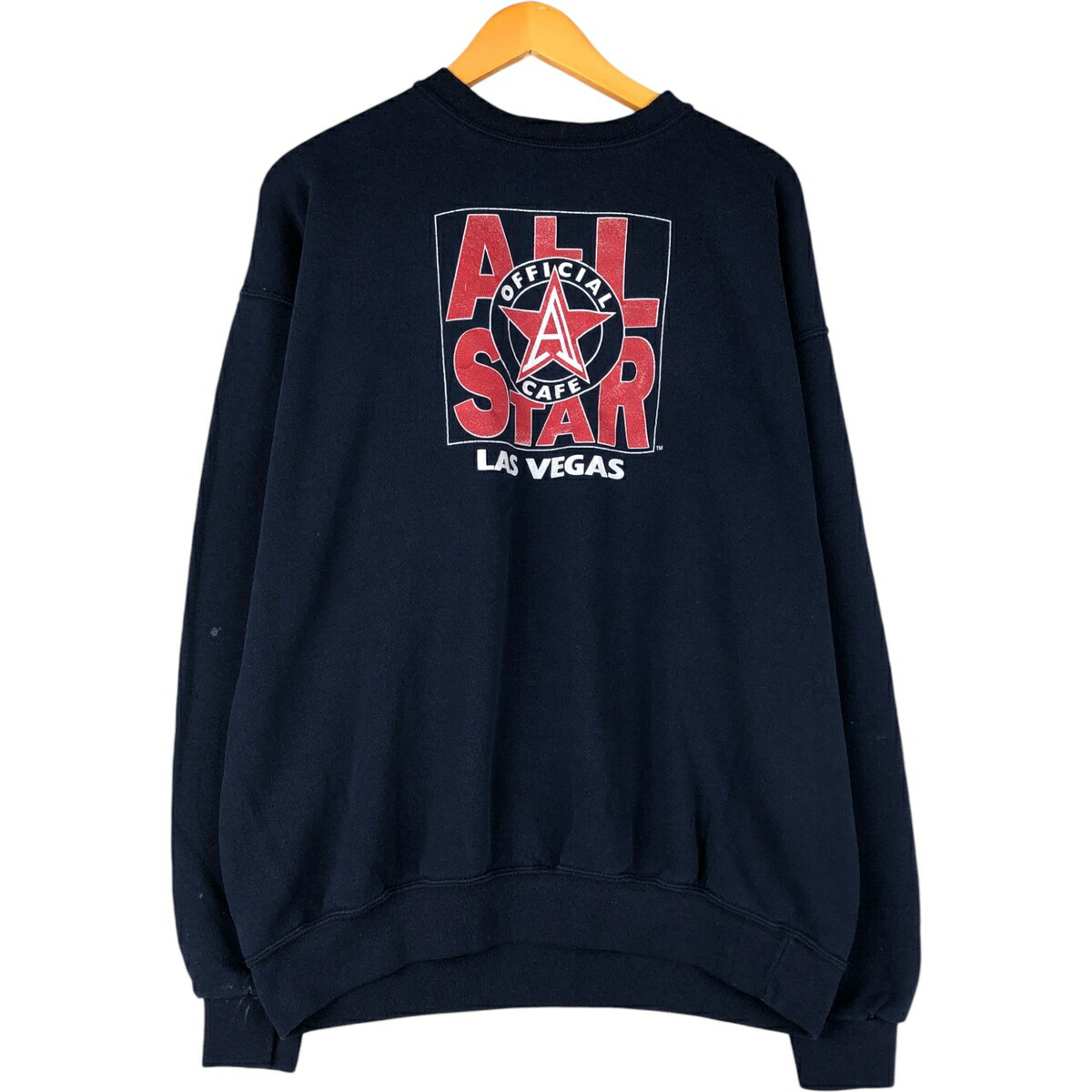 古着 90'S All Star Cafe アドバタイジング スウェットシャツ トレーナー USA製 メンズXL相当 ヴィンテージ /eaa593439 【中古】 【251121】 【SS2606_30｜古着屋JAM