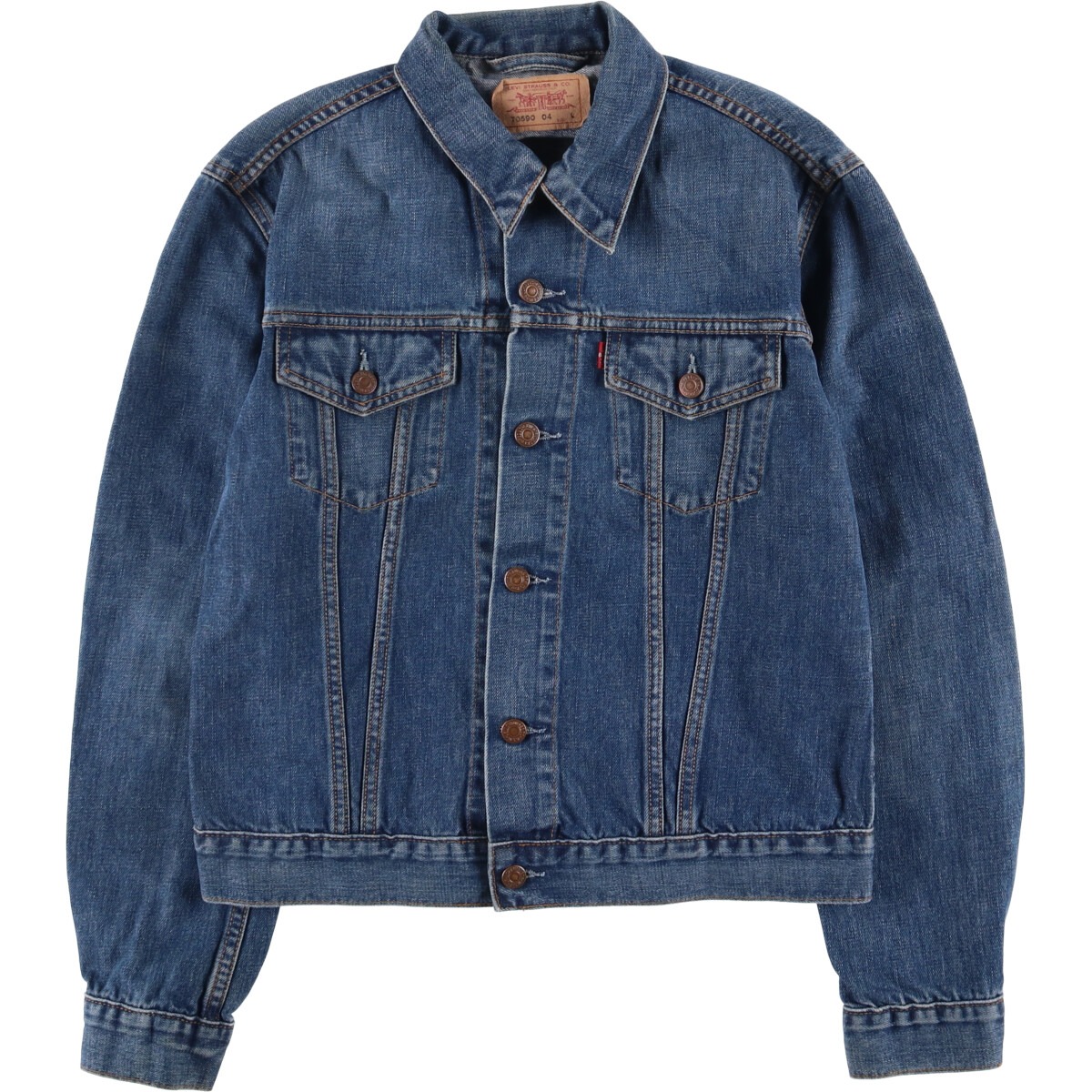 古着 リーバイス Levi's 70590-0417 ユーロモデル デニムジャケット Gジャン メンズL相当 /eaa593615 【中古】 【251112】 【SS2603_10】 ブルー系 春秋冬