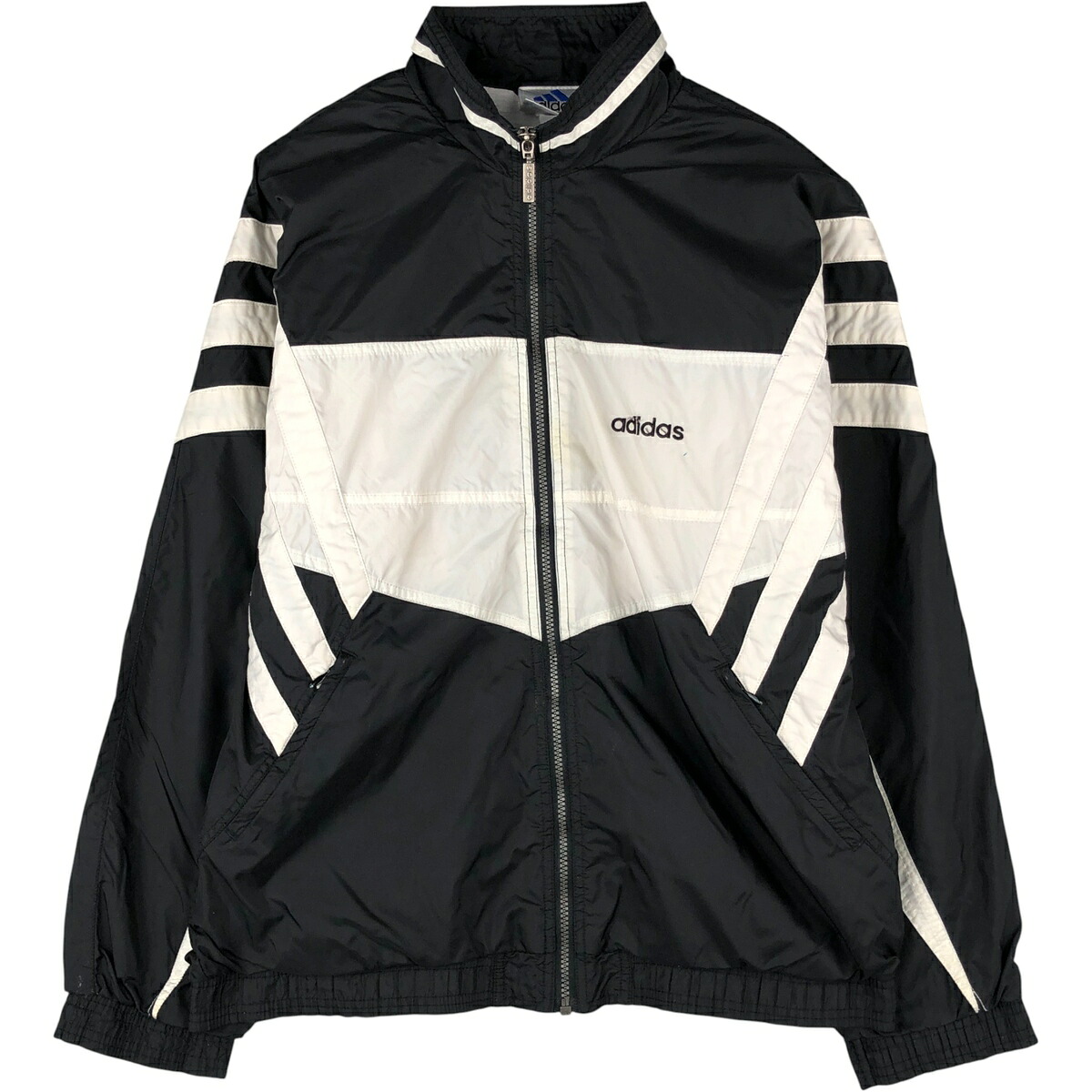 古着 90'S アディダス adidas ウインドブレーカー メンズM相当 ヴィンテージ /eaa593645 【中古】 【251115】 【NH-2508】 【SS2603_10】 ブラック系 春秋冬