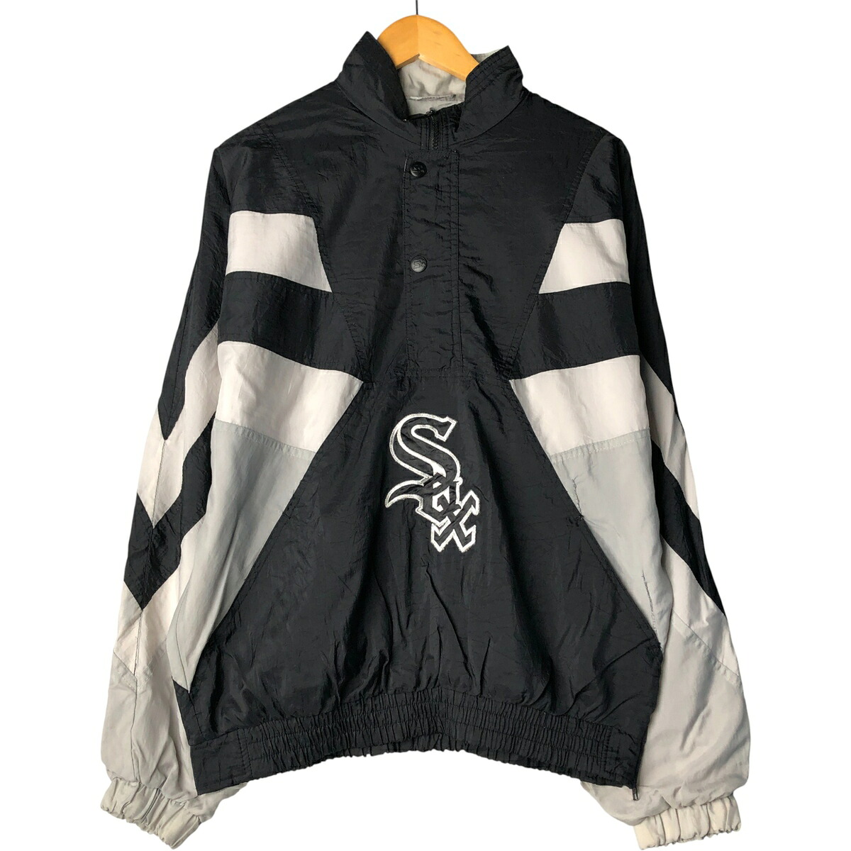 古着 スターター Starter MLB CHICAGO WHITESOX シカゴホワイトソックス ハーフジップ ナイロンプルオーバー メンズXL相当 /eaa593696 【中古】 【251114】 【SS2603_10】 10,771円
