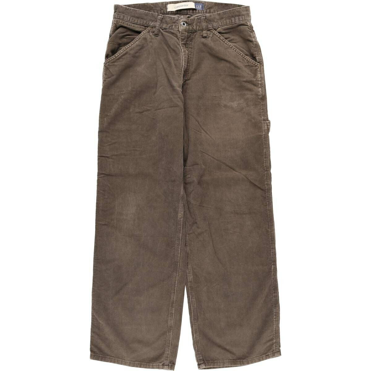 古着 ギャップ GAP carpenter コーデュロイパンツ ペインターパンツ メンズw33相当 /eaa593866 【中古】 【251206】 【CF2512】 ブラウン系 春夏秋冬