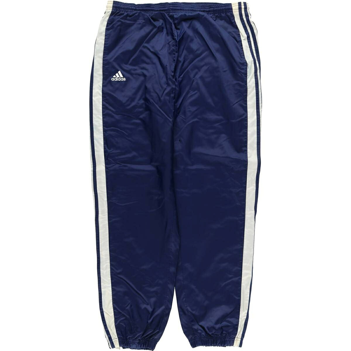 古着 アディダス adidas TEAM ナイロンパンツ シャカシャカパンツ メンズM相当 /eaa593878 【中古】 【251117】 ブルー系 春夏秋冬