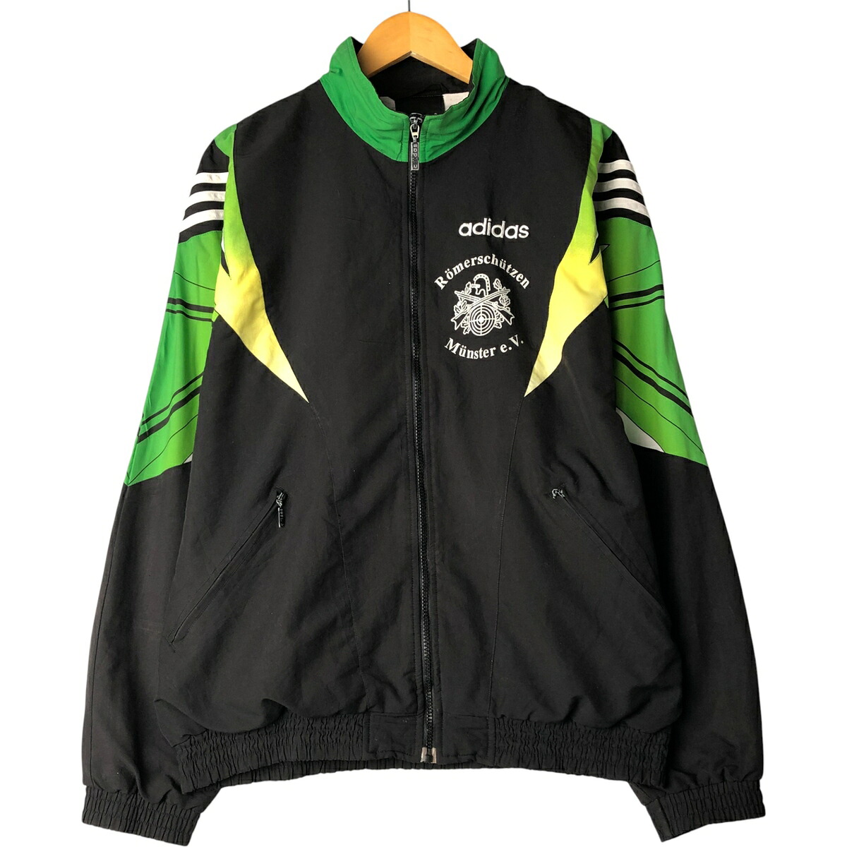 古着 90'S アディダス adidas ウインドブレーカー メンズM相当 ヴィンテージ /eaa593914 【中古】 【251115】 【SS2603_10】 ブラック系 春秋冬